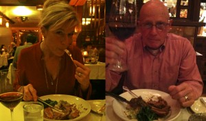 Wild Idea: Dan & Jill dining out