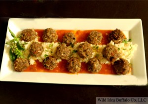 Buffalo Italian meatball