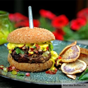 Southwest Buffalo Burger