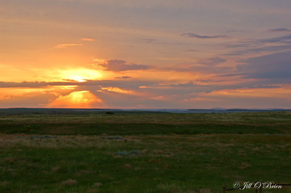 Sunrise over the Conata